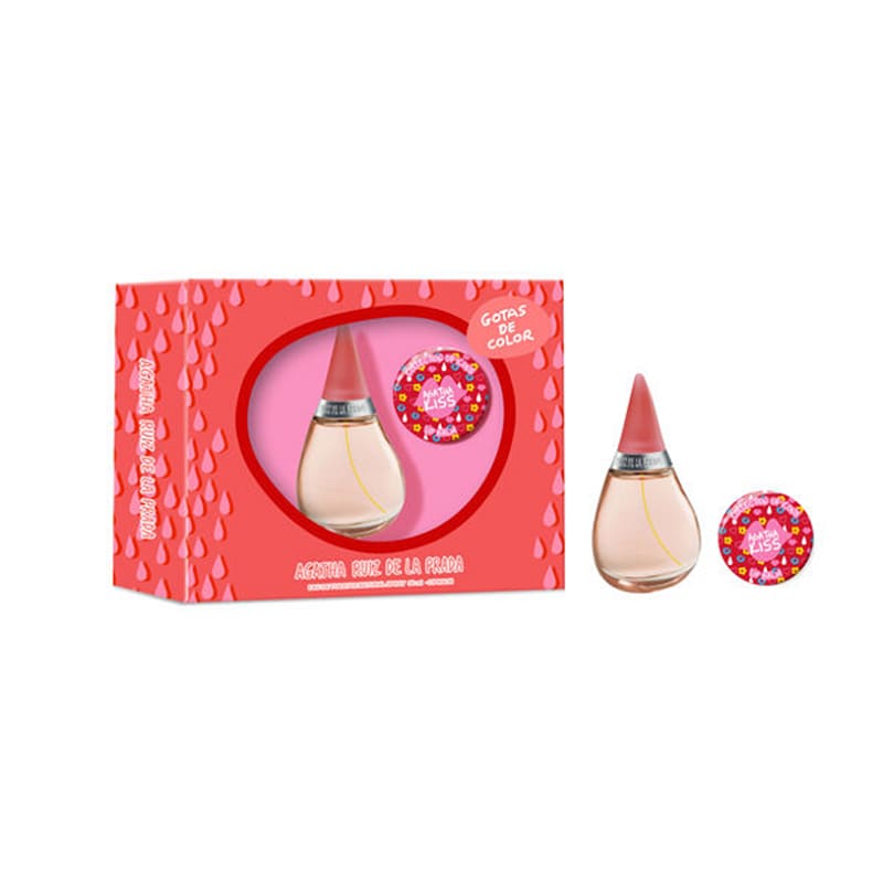 Agatha Ruiz De La Prada Estuche Gotas De Color edt 50ml+ 15g BL Mujer