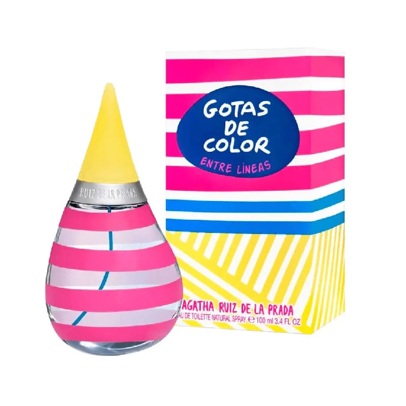 Agatha Ruiz De La Prada Gotas De Color Entre Lineas  edt 100ml Mujer