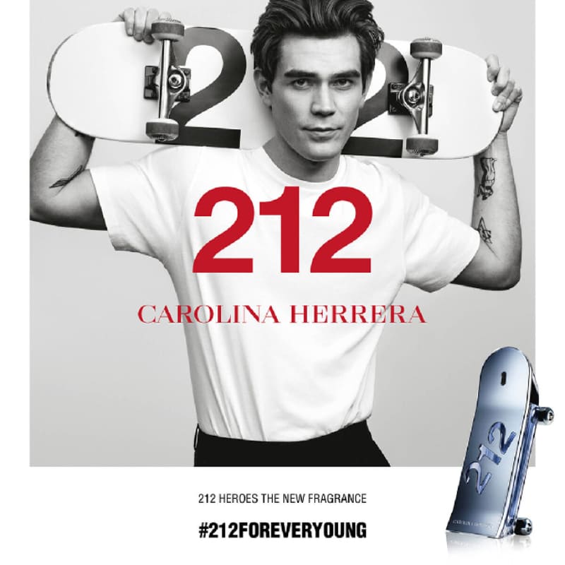 Carolina Herrera 212 Men Heroes Forever Young edt 90ml Hombre - Perfumisimo