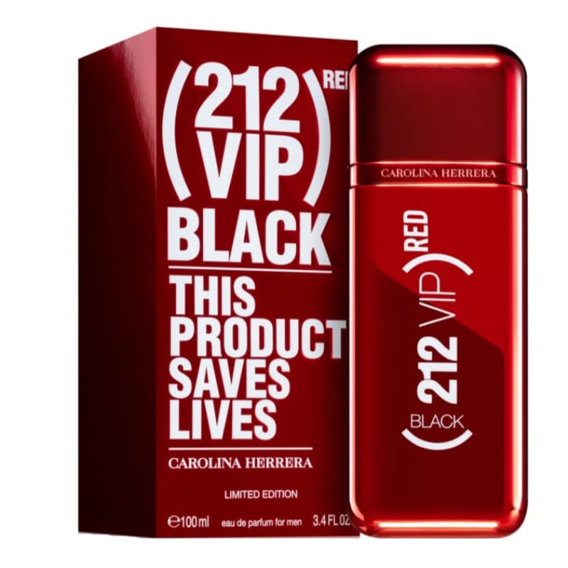 Carolina Herrera 212 Vip Black Red edp 100ml Hombre Perfume Perfumisimo