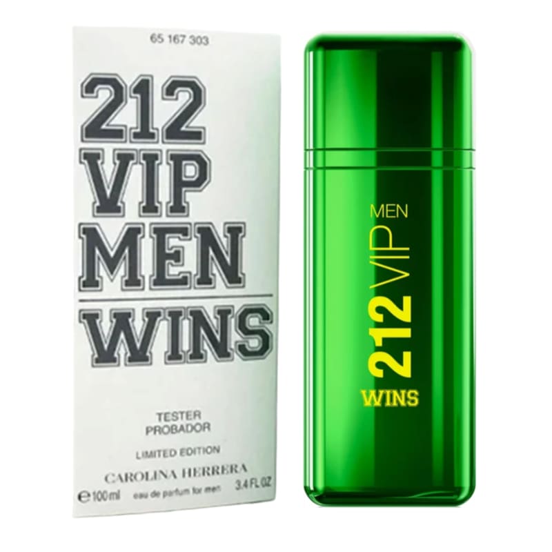 Carolina Herrera 212 Vip Wins Limited Edition edp 100ml Hombre TESTER - Perfumisimo