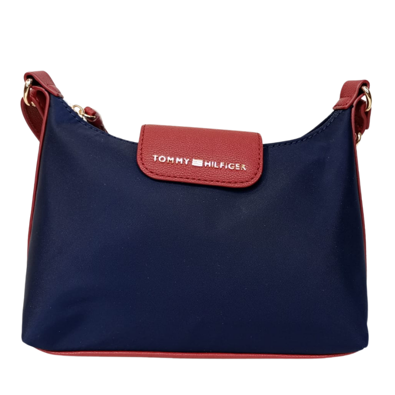 Tommy Hilfiger, Bandolera Azul y Roja