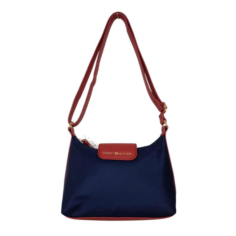 Tommy Hilfiger, Bandolera Azul y Roja