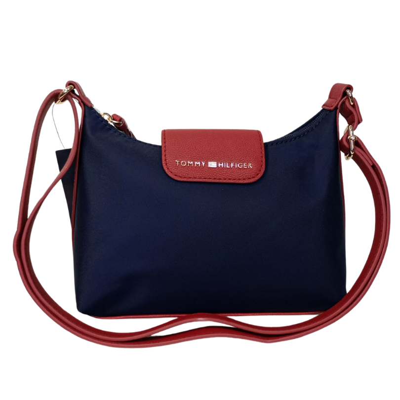 Tommy Hilfiger, Bandolera Azul y Roja