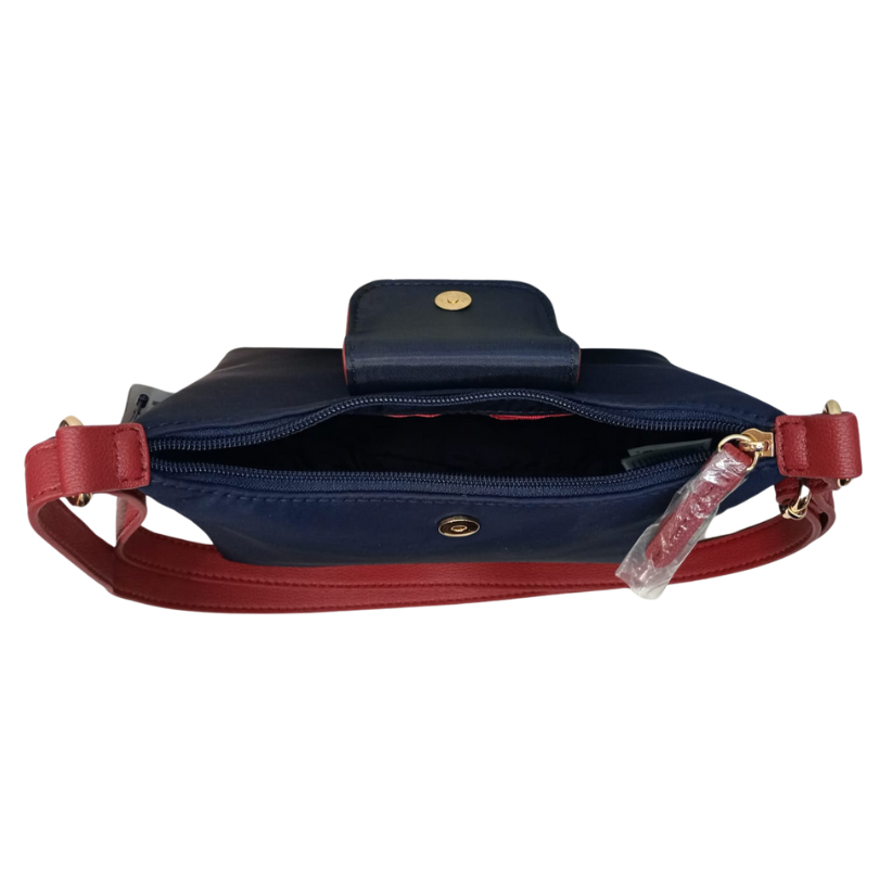 Tommy Hilfiger, Bandolera Azul y Roja