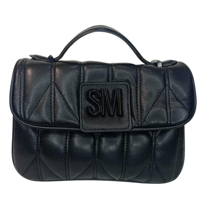 Steve Madden bolso bandolera acolchado cadena negra y monedero