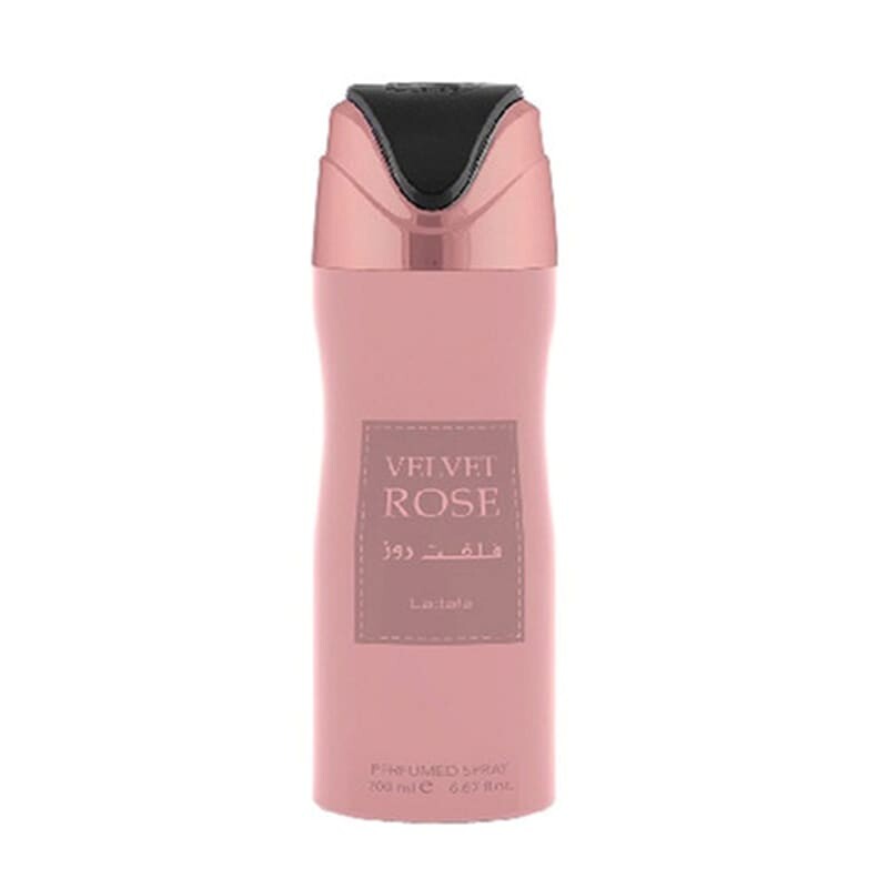 Lattafa Velvet Rose Desorante Spray 200ml Mujer