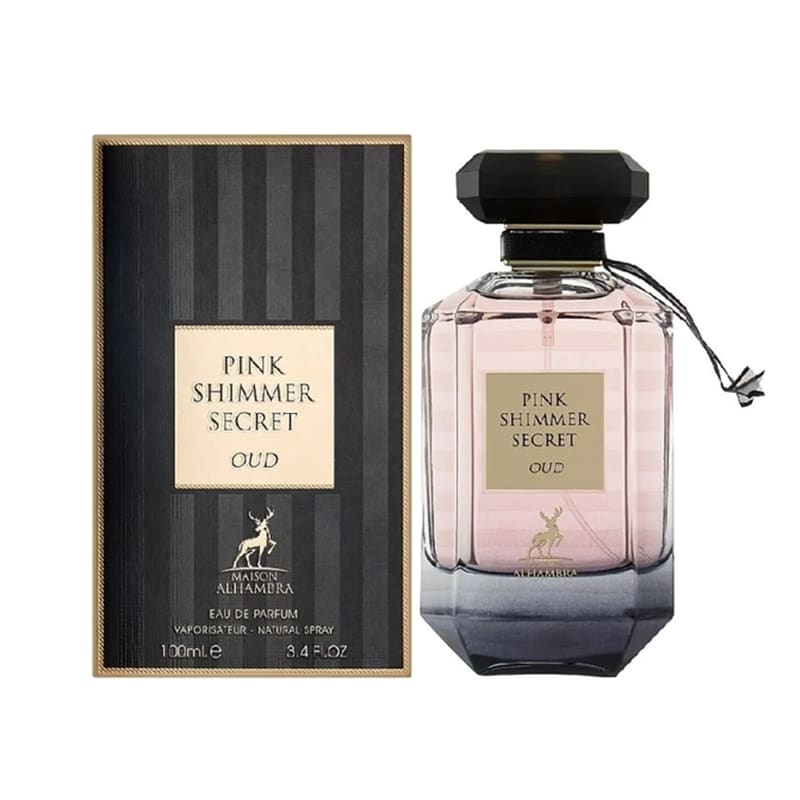 Maison Alhambra Pink Shimmer Secret Oud  edp 100ml UNISEX