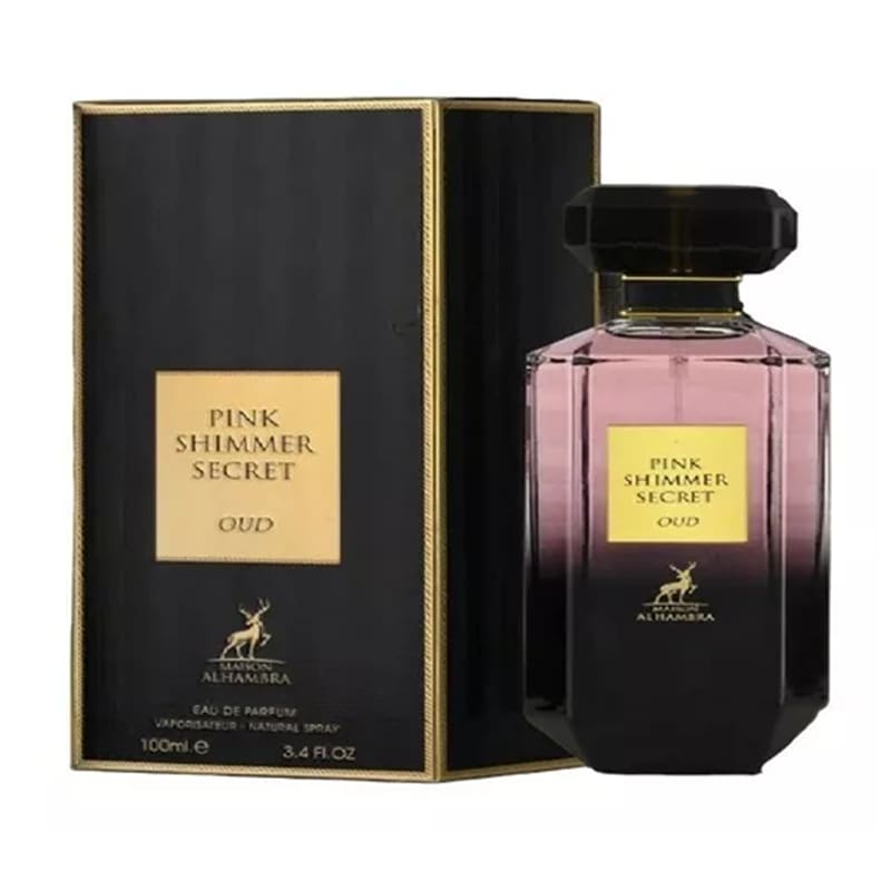 Maison Alhambra Pink Shimmer Secret Oud  edp 100ml UNISEX