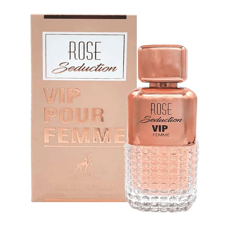 Maison Alhambra Rose Seduction Vip Pour Femme edp 100ml Mujer