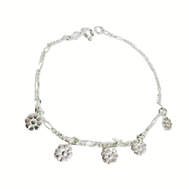 Pulsera Flores de primavera plata 925 - Metalli - Default Title - Perfumisimo